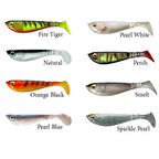 Berkley Powerbait Pulse Shad Sahte Balığı ORANGE BLACK-6CM-8Lİ