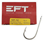 EFT 521 Kısa pala düz çelik  İğne 100 Adet 4