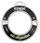 Kendo 100% Fluorocarbon White 30m Misina 0.80mm