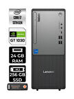 Lenovo ThinkCentre Neo 50T G5 i7 13700 24GB 256GB SSD GT1030/4GB W11H Masaüstü Bilgisayar &PER4 USB