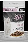 10 ADET ANİMAL WORLD KEDİLER İÇİN DANA ETLİ POUCH MAMA 80 Gr
