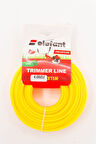 ELEFANT Tırpan Misinası Motorlu Tırpan Yıldız Misina 4mm x 15 metre