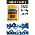 Motorlu Testere Zinciri: Zincir Adımı 3/8lp, Pala Oluğu: 1,3 mm T56 - 28 Diş