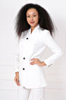 Kadın Ceket | CKT32688X Beyaz