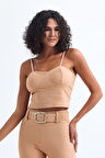 Gloplu Ottman Büstiyer | Bust35268 Camel
