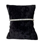 Uretti - Melik 9215 1200 Su Yolu Taşlı Bileklik Paslanmaz Çelik Ayarlanabilir Bileklik