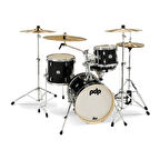 PDP Drums New Yorker 4-Parça Akustik Davul (Black Onyx Sparkle)