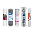 Sulook Açık Kasa Su Arıtma Cihazlarına Uyumlu 5'li Filtre Seti Lg Membranlı