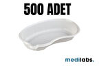 Beyaz Plastik Böbrek Küveti 500 Adet