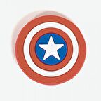 Paqpa Kaptan Amerika Kalkan Desenli Crocs Terlik Süsü Jibbitz CJ-1132