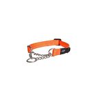 Rogz Utility Control Chain Halsband Kontrol Zicirli Köpek Boyun Tasması Turuncu Xlarge 2.5x45-70 Cm