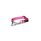Rogz Utility Control Chain Halsband Kontrol Zicirli Köpek Boyun Tasması Pembe Large 2x37-56 Cm