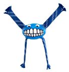 Rogz Flossy Grinz Sesli Köpek Oyuncak 23 cm Mavi