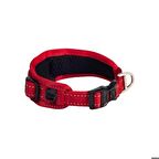 Rogz Utility Gevoerde Halsband XL Rood Boyun Tasması
