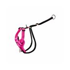 Rogz Utility Stop Pull Tuig Durma Çekme Köpek Göğüs Tasması Pembe Medium 1.6x32-52 Cm