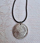 Seramik Kolye, El Yapımı, Hediyelik Tasarım Kolye, Moli Tasarım , 650001018