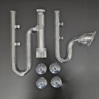 Cam Aparat Yüzey Emiş + Çan Ağız Veriş 13 mm