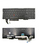 Lenovo ThinkPad E590 Klavye Siyah Türkçe Işıklı