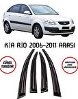 Balp Kia Rio Hb 2006-2011 Arası Cam Rüzgarlığı 4lü Takım