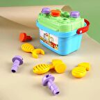 Eğitici Tamir Set ve Alet Çantası Bultak Kova - Bebekler İçin Oyuncak Tamir Kovası