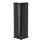 Brabantia Çöp Kutusu 30 litre Newicon Pedallı Mat Siyah 114540