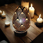 Ananas Desenli Su Kabağı Lamba,Dekoratif Abajur