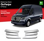 S-Dizayn Mercedes Sprinter W907 Krom Ön Panjur Geniş Model 6 Prç 2018 Üzeri