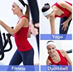 2 adet spor bandı, saç bandı, kaymaz saç bandı, sportif, nem emici,yoga, bisiklet, fitness