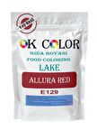 Lake Allura Red E129 Bayrak Kırmızısı Yağ Bazlı Toz Gıda Boyası 1 Kg