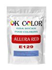 Allura Red E129 Bayrak Kırmızı Toz Gıda Boyası 50 Gr