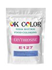 Erythrosine E127 Eritrosin Pembe Toz Gıda Boyası 1 Kg