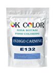 Indigo Carmine E132 Indigo Karmin Koyu Mavi Toz Gıda Boyası 100 Gr