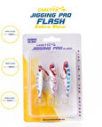 Caretta Jigging Pro Flash Jig Yem ZEBRA GLOW-7 Gr