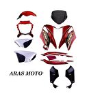 HONDA CBF 150 KAPORTA GRENAJ SETİ KIRMIZI ARKA ÇAMURLUK HARİÇ  ARASMOTO