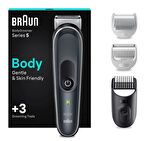  Braun BodyGroomer 5 BG 5340 SkinShield Teknolojisi 3 Ek Parçalı Vücut Bakım Seti