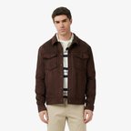 Nautica Erkek Kahverengi Regular Fit Süet Ceket