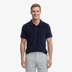Nautica Erkek Lacivert Regular Fit Havlu Polo Yaka T-Shirt
