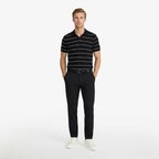 Nautica Erkek Siyah Slim Fit Su İtici Pantolon