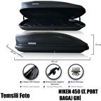 Araç Üstü Port Bagaj Kapalı Tabut 3 Kilitli 450 Lt Gri Niken