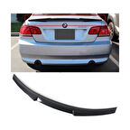 Bmw E92 Coupe M4 Boyalı Spoiler (Pianoblack) 2005-2012 Arası