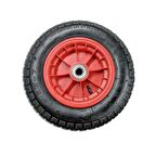 Rulmanlı Şişme Tekerlek - Plastik Jantlı - 330x90mm - 142Kg