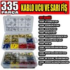 335 Parça Kablo Ucu Fiş Seti
