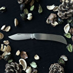 Sürmene El Yapımı Krom Saplı Çelik çakı SRMN2003