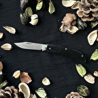 Sürmene El Yapımı Verzalit Saplı Çelik çakı SRMN6005