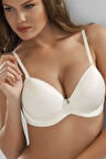 Kadın Pemilo Da Fealty Dolgusuz Desteksiz Soft Mikro Beyaz Sütyen 9700