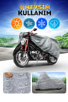 Kanuni Deer 152 Topcase, Arka Çanta Uyumlu  Motosiklet Branda, Motor Örtüsü , Çadır