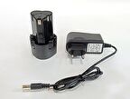 12 Volt 1,5 A Şarjlı Matkap Yedek Pil + Adaptör Setibatarya Lion
