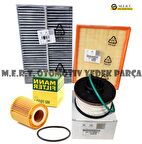 Peugeot 508 1.5 Bluehdi Filtre Bakım Seti Hava-Yağ-Polen-Mazot
