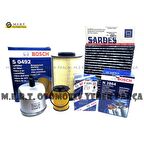 Ford C-Max 1.6 Tdci Bosch Filtre Bakım Seti (2011-2015) 484402256