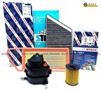 Peugeot 206 1.4 Hdi Filtre Bakım Seti (2001-2009)